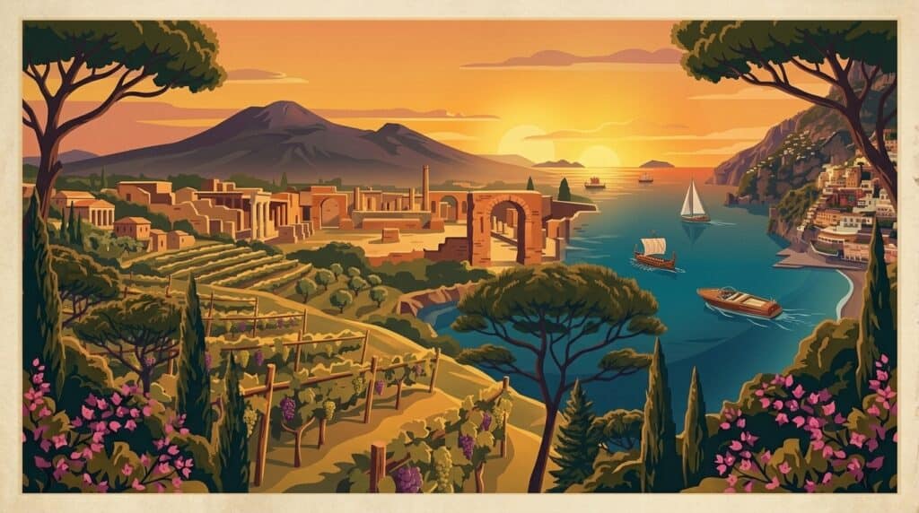 Pompeii & Vesuvius" — History and wine on Vesuvius's slopes